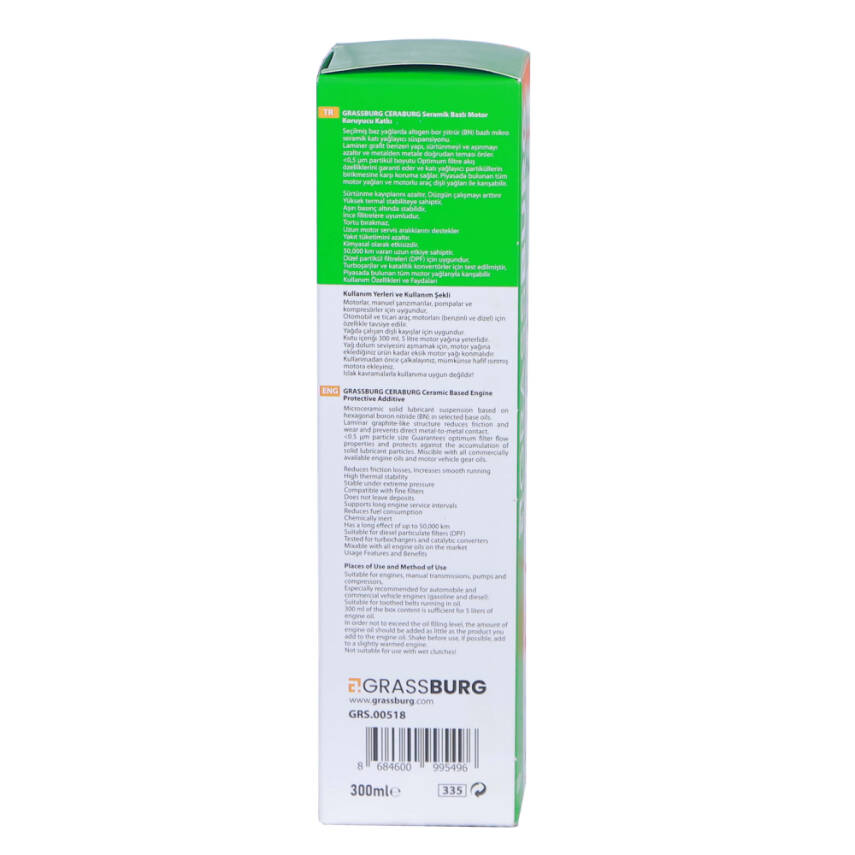 Ceraburg Seramik Bazlı Motor Koruyucu Katkı 300 ML - 2