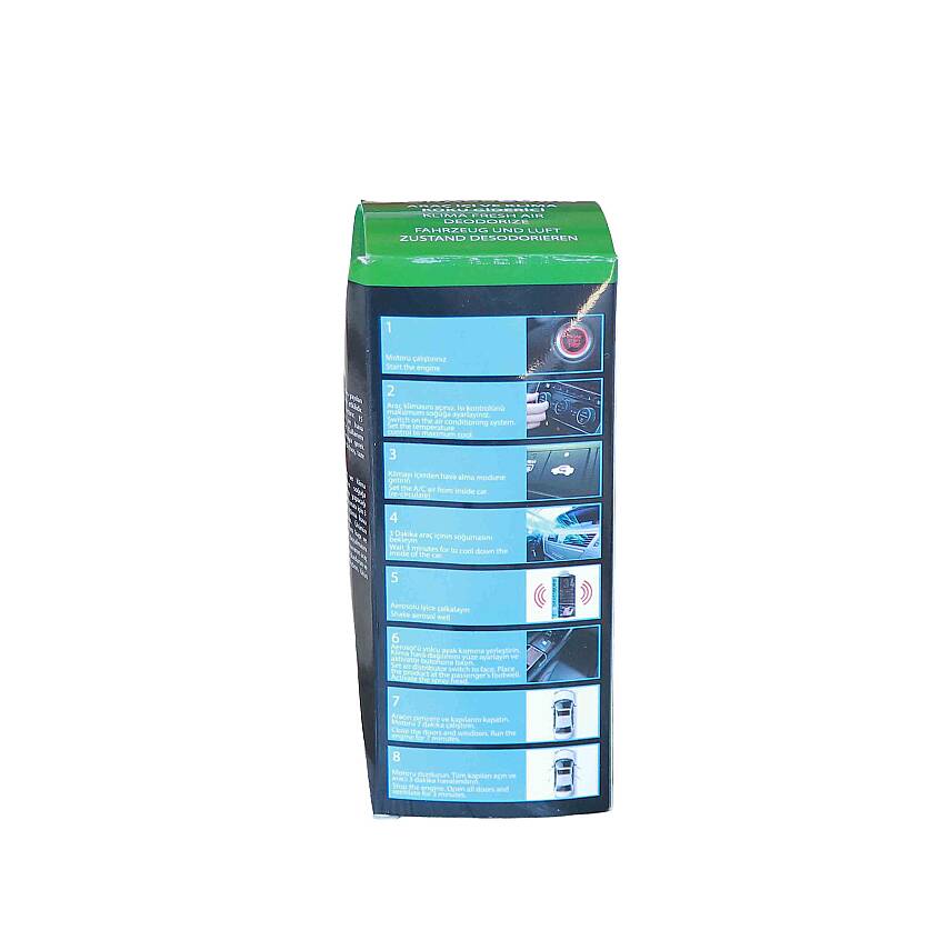 GRASSBURG ARAÇ İÇİ VE KLİMA KOKU GİDERİCİ COMO LIME 150 ML - 3
