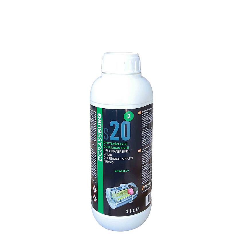 GRASSBURG PARTİKÜL FİLTRE TEMİZLEYİCİ VE DURULAMA SIVISI 1 LT - 1