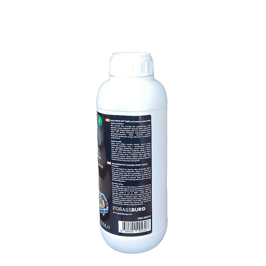 GRASSBURG PARTİKÜL FİLTRE TEMİZLEYİCİ VE DURULAMA SIVISI 1 LT - 3