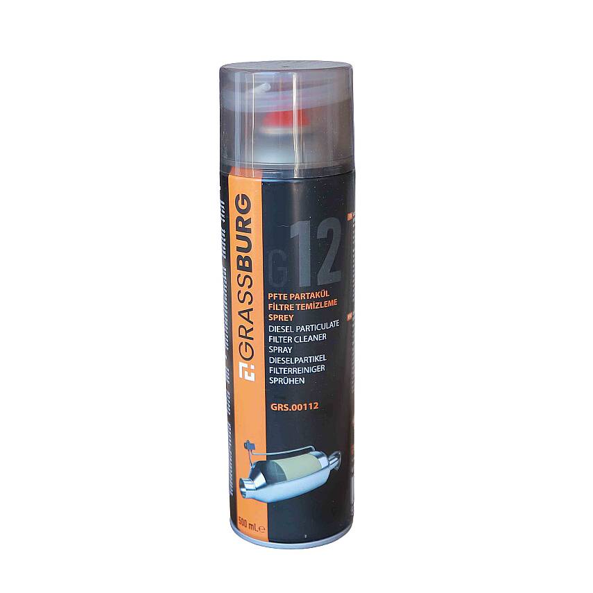 GRASSBURG PFTE PARTAKÜL FİLTRE TEMİZLEME SPREYİ 500 ML - 1
