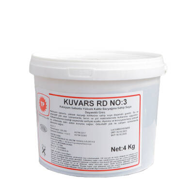 Kuvars RD No:3 Kırmızı Gres 4 KG - TP