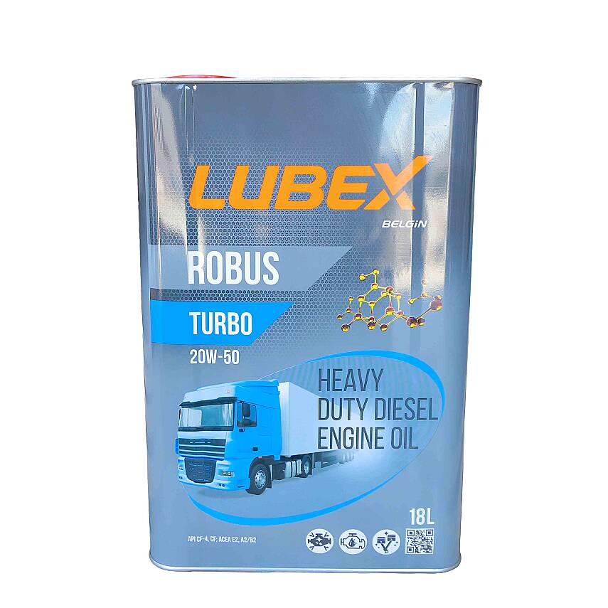 LUBEX ROBUS TURBO 20W-50 18 LT - 1