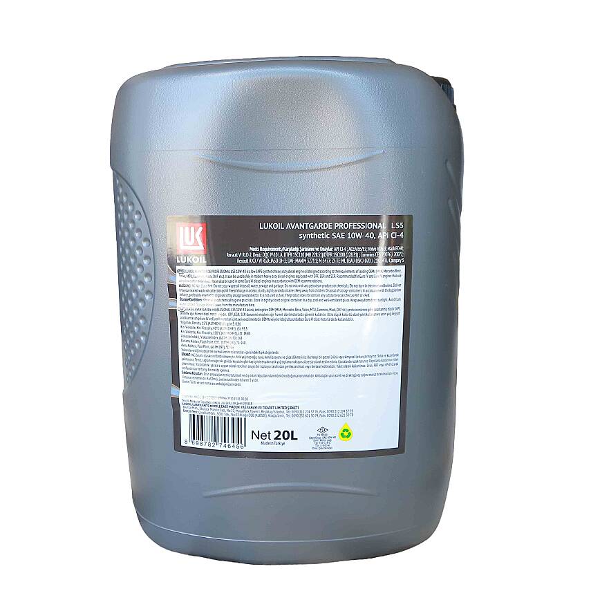 LUKOIL AVANTGARDE PROFESSIONAL LS5 API CI-4 10W-40 20 LT - 2