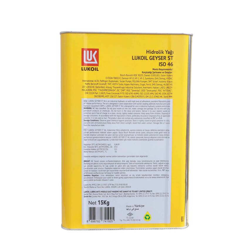 LUKOIL GEYSER ST ISO 46 15 KG - 2