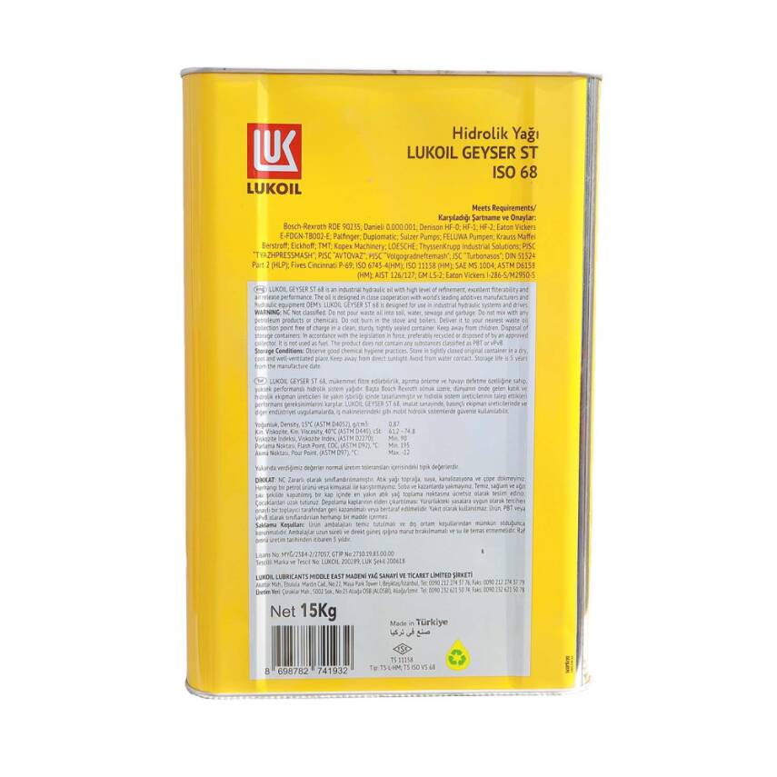 LUKOIL GEYSER ST ISO 68 15 KG - 2