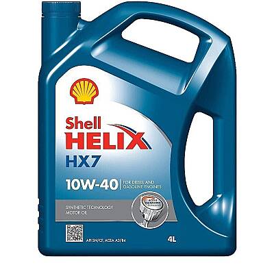 SHELL HELIX HX7 10W-40 4 LT - SHELL