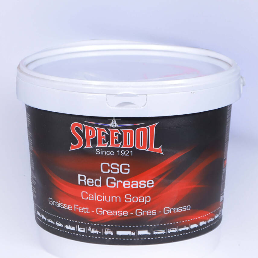 Speedol CSG Kırmızı Gres 4 KG - 1