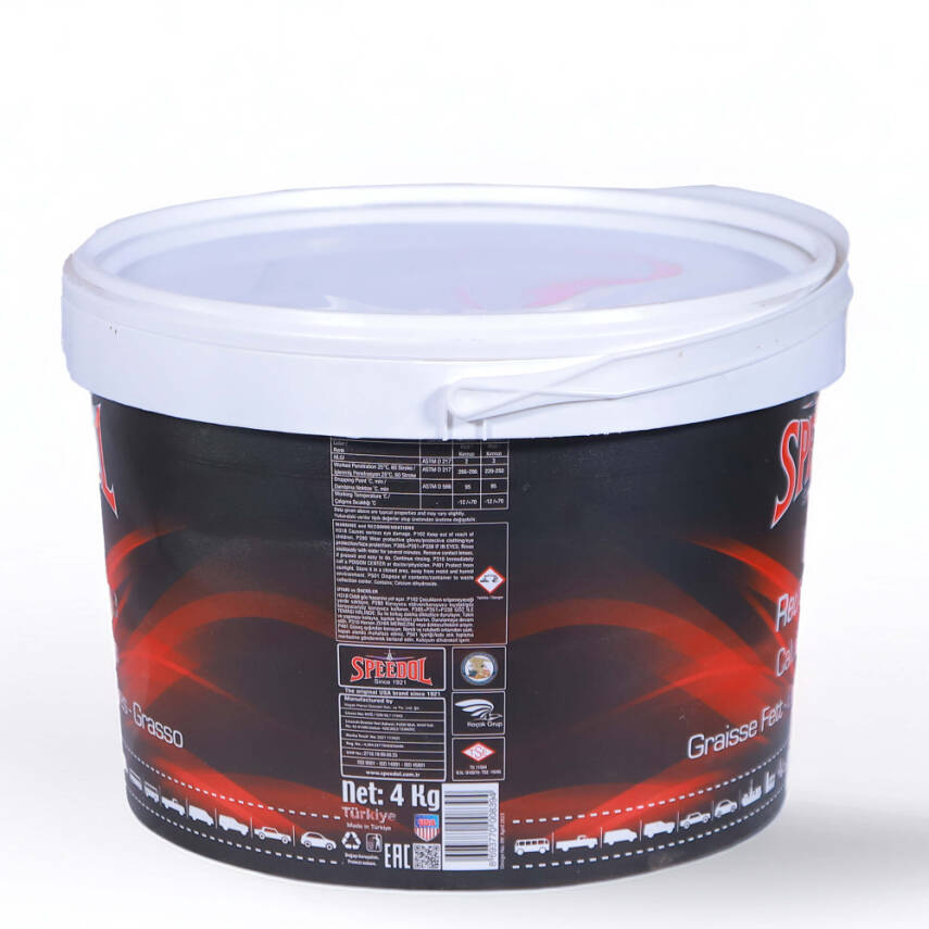 Speedol CSG Kırmızı Gres 4 KG - 2