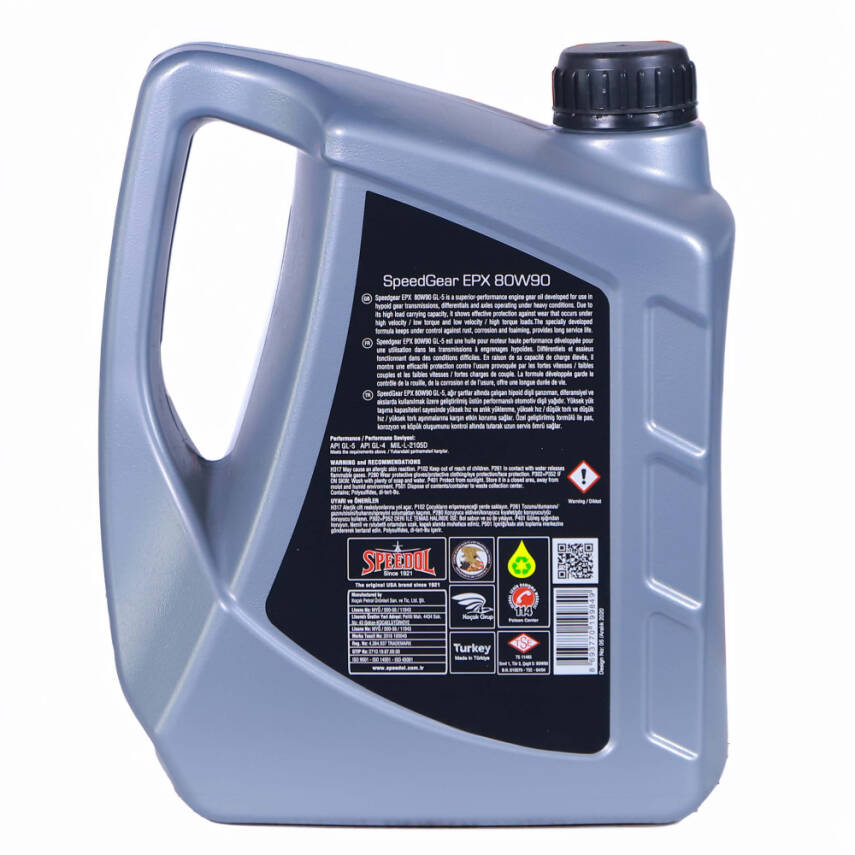 Speedol Speedgear EPX 80W-90 GL-5 Dişli Yağı 3 LT - 3