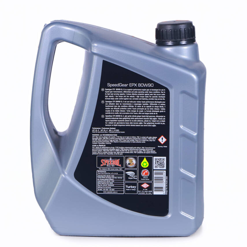 Speedol Speedgear EPX 80W-90 GL-5 Dişli Yağı 3 LT - 4