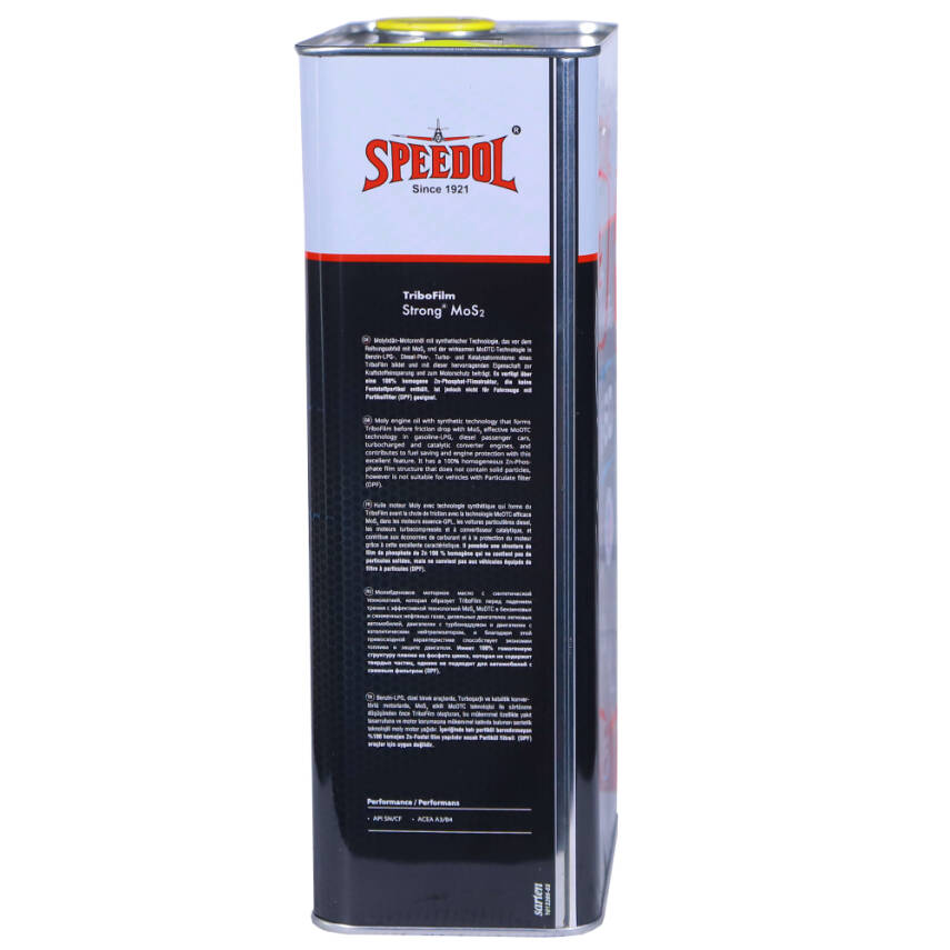 Speedol Strong MOS2 Tribofilm 10W-60 Motor Yağı 4.73 LT - 3