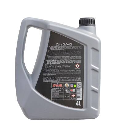Speedol Zeta 5W-40 Tam Sentetik SN/CF Motor Yağı 4 LT - 2