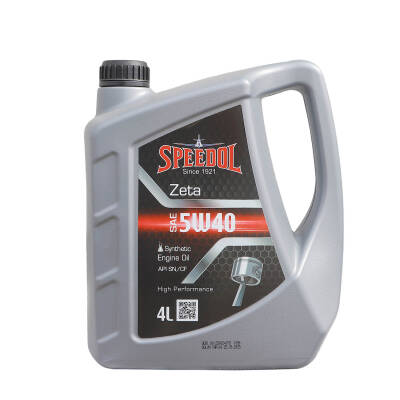 Speedol Zeta 5W-40 Tam Sentetik SN/CF Motor Yağı 4 LT - SPEEDOL