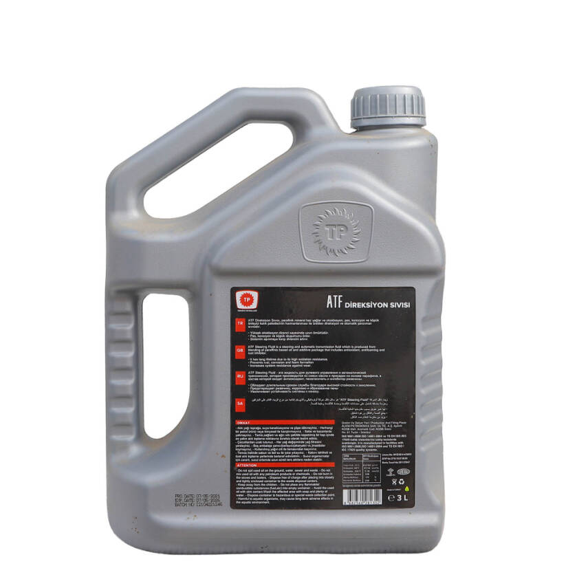 TP ATF Direksiyon Hidrolik Yağı 3 LT - 2