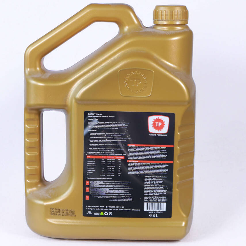 TP BORNİT 5W/40 4 LT - 2