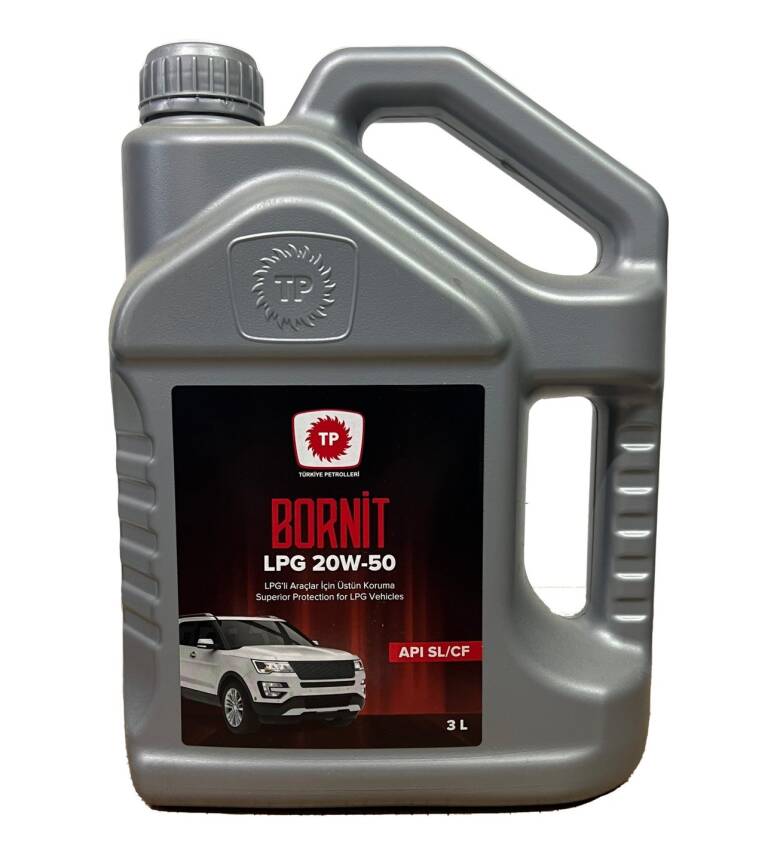 TP Bornit LPG 20W-50 LPG Uyumlu Motor Yağı 3 LT - 1