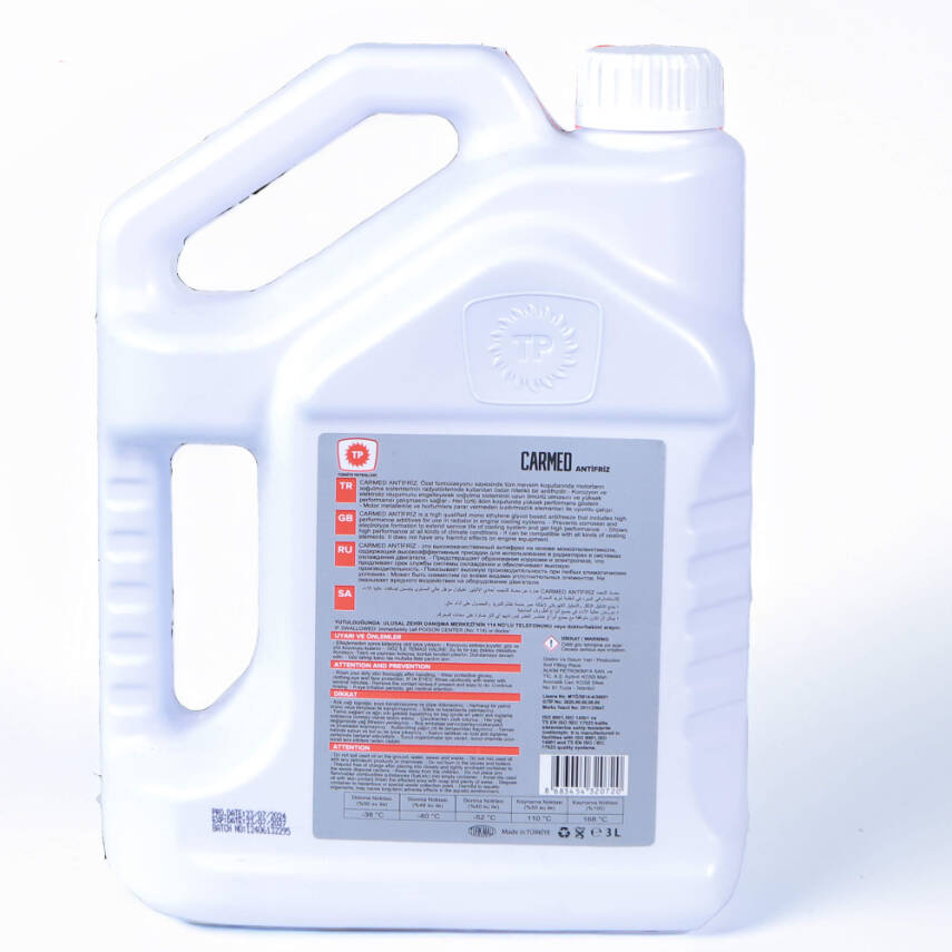 TP Carmed Antifriz Mavi İnorganik 3 LT - 4