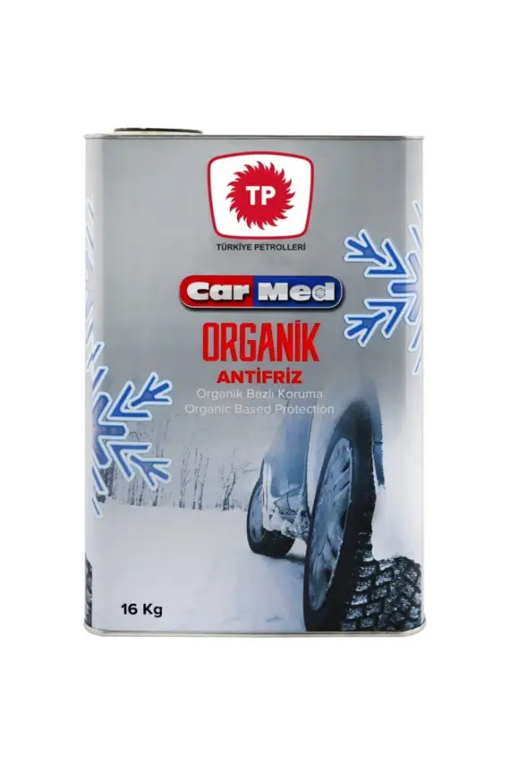 TP Carmed Uzun Ömürlü Antifriz Kırmızı Organik 16 KG - 1
