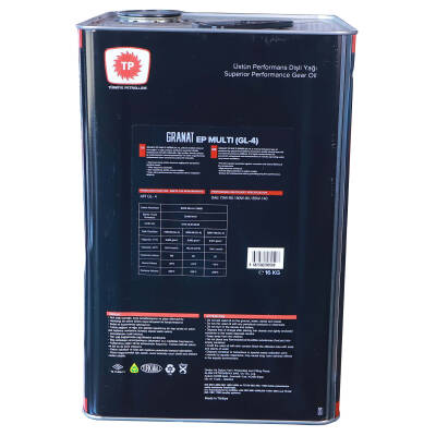 TP Granat EP 75W-90 GL-4 Dişli Yağı 16 KG - 3