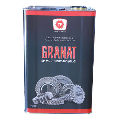 TP Granat EP 85W-140 GL-5 Dişli Yağı 16 KG - TP