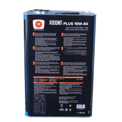 TP Rodonit Plus 15W-40 CI-4 Motor Yağı 16 KG - 3