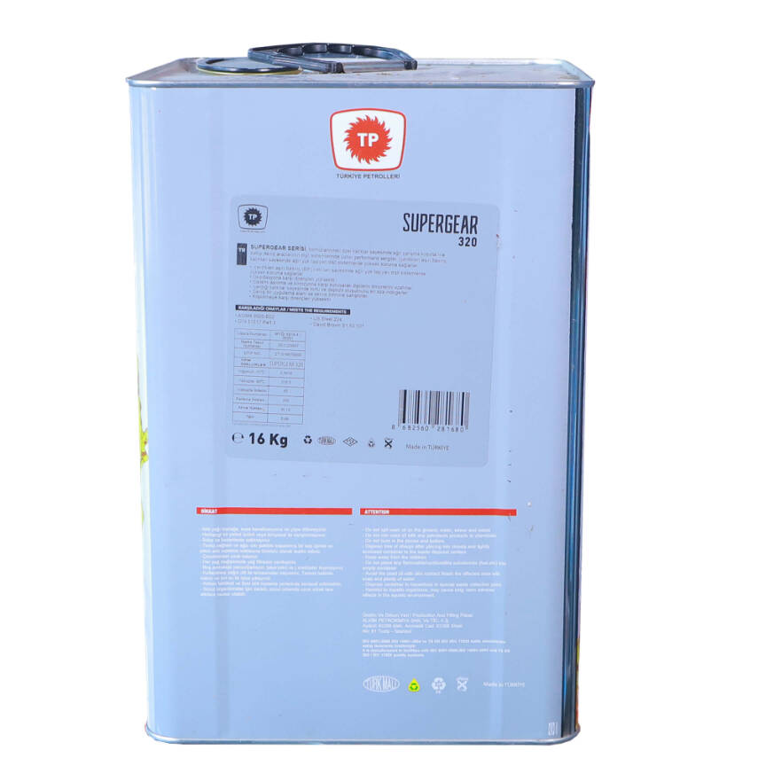 TP Supergear 320 Dişli Yağı 16 KG - 2
